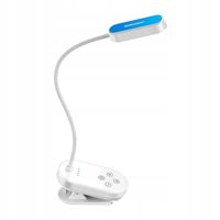 Lampka bezprzewodowa Glocusent Mini GLCSNTBL005 z klipsem biała LED