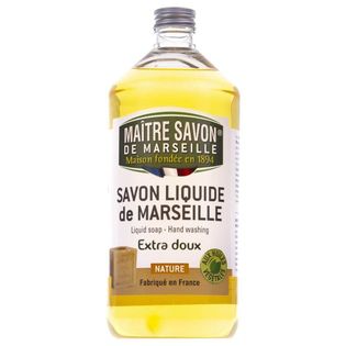 Mydło marsylskie w płynie naturalne 1000 ml - Maître Savon