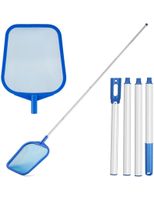 Siatka z kijem teleskopowym 154 cm – do wyławiania nieczystości z basenu