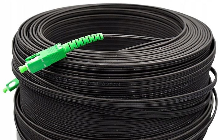 KABEL ŚWIATŁOWÓD SM SC/APC 30m SIMPLEX FTTH OUTDOOR ZEWNĘTRZNY zdjęcie 3