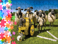 Puzzle tradycyjne Baranek Shaun