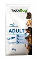 TropiDog Premium Adult Salmon & Rice 12kg Medium Large