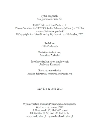 365 dni z ojcem Pio na Arena.pl