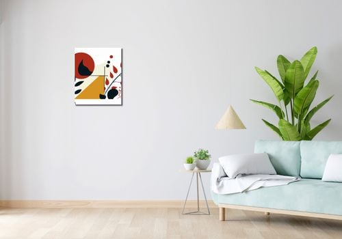 Obraz 40x50cm Ogień i Flora na Arena.pl