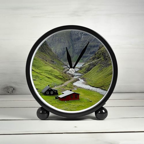 Czarny budzik z Twoim nadrukiem na Arena.pl