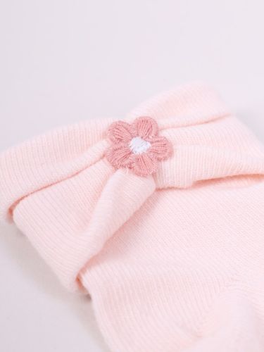 Skarpety niemowlęce bawełniane dziewczęce kwiatek 3PAK 6-12 miesięcy YOCLUB na Arena.pl
