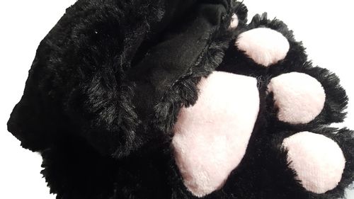 Rękawiczki damskie pełne KOCIE ŁAPKI niedźwiedzie plusz miękkie cosplay na Arena.pl