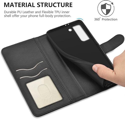 Etui case Samsung Galaxy S21 FE CZARNE na Arena.pl