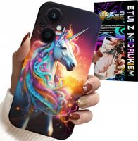 ETUI DO OPPO RENO8 LITE 5G - JEDNOROŻEC WZORY DLA DZIEWCZYNEK PREZENT