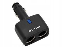 ROZDZIELACZ ROZGAŁĘŹNIK ZAPALNICZKI SAMOCHODOWEJ 2xGNIAZDO 12V 24V