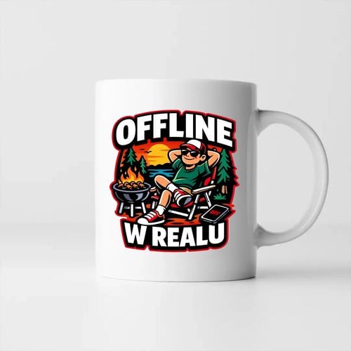 Offline w realu - kubek na prezent na Arena.pl