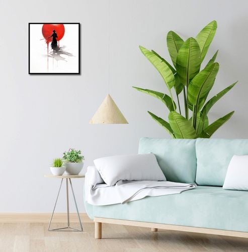 Plakat 40x40cm Samotny Samuraj na Arena.pl