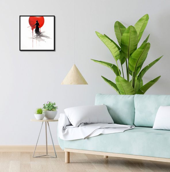 Plakat 40x40cm Samotny Samuraj zdjęcie 4