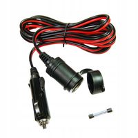 Przewód kabel przedłużacz zapalniczki samochodowej TIR kamper BUS 3m 15A