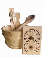 ZESTAW AKCESORIÓW DO SAUNY 4LIVING