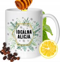 Kubek Dla Alicji Koleżanki Przyjaciółki Prezent Z Nadrukiem Biały 330Ml