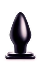 korek analny blush anal adventures xxl pvc czarny 15 cm