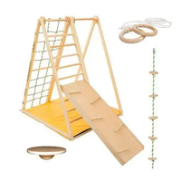 Drewniany Plac Zabaw Zebra Game dla Dzieci Drabinka Piramida 135 cm