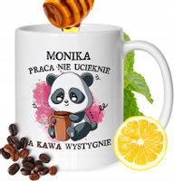 Kubek Dla Moniki Koleżanki Przyjaciółki Prezent Z Nadrukiem Biały 330Ml