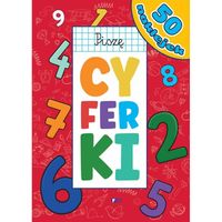 piszę cyferki nauka liczenia pisania cyfry + naklejki