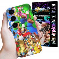 ETUI CASE DO SAMSUNG S24 FE - SUPER MARIO BROS BAJKI WZORY WYBÓR
