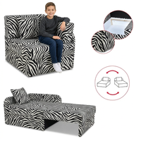 Łóżko dziecięce sofa kanapa dziecka czarno biały zebra Denis Family Meble