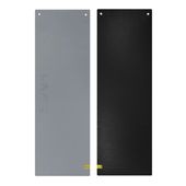 Mata fitness klubowa z otworami HMS MFK03 szaro-czarna N/A