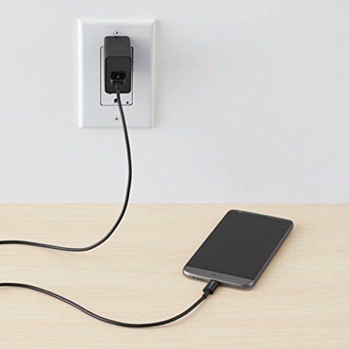 AmazonBasics L6LUC011-CS-R kabel USB 1,8 m USB C USB A Męska Czarny na Arena.pl