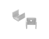 Uchwyt biały do profili GLS2 white clips