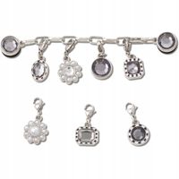 Przypinka Crocs Jibbitz Pin Do Butów Silver Adjustable Charm Chain
