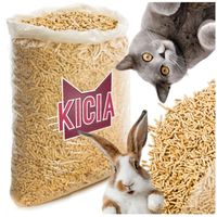 ŻWIREK DREWNIANY ECO PELLET GRANULAT DLA KOTA KRÓLIKA DO KUWET