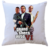 Poduszka z wkładem GTA Grand Thief Auto