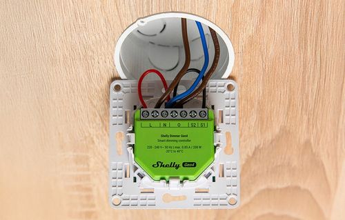 Shelly Dimmer Gen4 Ściemniasz Dimmer Wi-Fi Bluetooth Zigbee Matter na Arena.pl