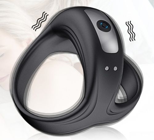 WIBRUJĄCY PIERŚCIEŃ RING NA PENISA I JĄDRA 10 FUNKCJI WIBRACJI COCK RING na Arena.pl