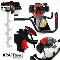 Wiertnica glebowa gleby silnik spalinowy 3,8 kw /5,2km KD174_SILNIK