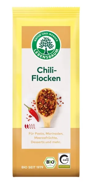 Chili PŁatki BIO 45 g - Lebensbaum zdjęcie 1