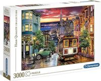 Puzzle Clementoni 3000 el. San Francisco - wysoka jakość