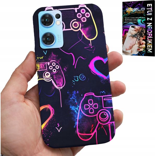 ETUI DO OPPO RENO7 5G - CASE DLA GRACZA, GRA, WZORY DLA GAMERA zdjęcie 1