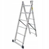 DRABINA ALUMINIOWA 2-ELEMENTOWA 300CM 77 SZCZEBLI BR-00-3207 BRAKET