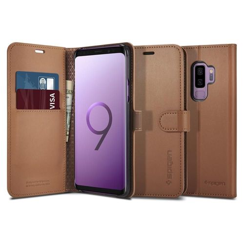 SPIGEN WALLET S GALAXY S9+ PLUS COFFEE BROWN na Arena.pl