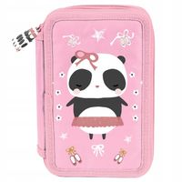 Piórnik z wyposażeniem Paso Panda baletnica