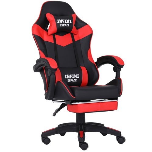 Fotel ESPACE Black/Red na Arena.pl