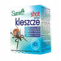 Shot 50ml Dwuskładnikowy Środek Owadobójczy Na Komary i Kleszcze Sumin