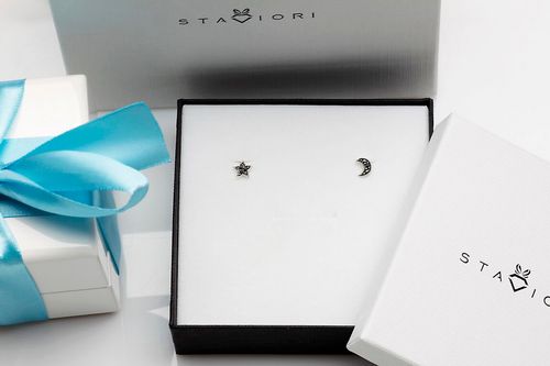 Srebrne kolczyki Staviori na Arena.pl