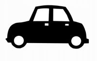 Zawieszka dekor ozdoba dziecięca SAMOCHÓD AUTO cza