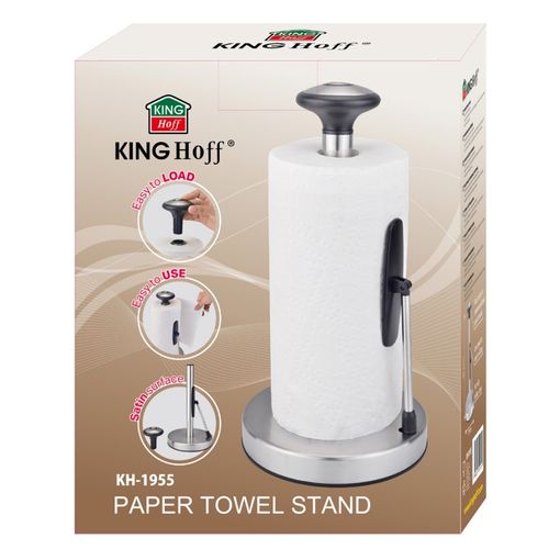 stojak stalowy na ręczniki papierowe kinghoff kh-1955 na Arena.pl