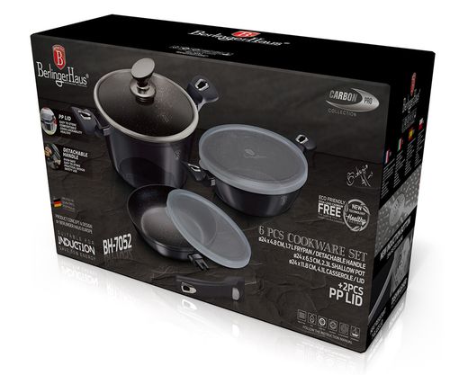 zestaw garnków i patelni berlinger haus bh-7052 carbon pro na Arena.pl