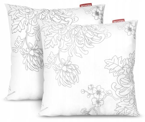 poduszka 80x80 cm antyalergiczna mikrofibra drukowana silikon na Arena.pl