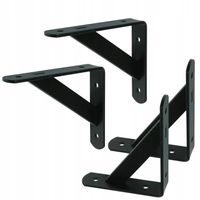 WSPORNIKI PÓŁKI DREWNIANEJ ZE WZMOCNIENIEM 100KG 150 x 100 x 25 mm 4