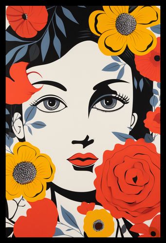 Plakat 30x45cm Kwiatowa Aura na Arena.pl